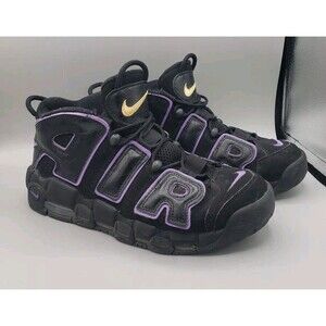 Nike Air More Uptempo '96 Black Action Grape DV1879 001 Men's Size 10